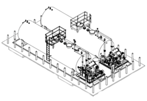 Garsite Above Ground Storage Tank - Diagram